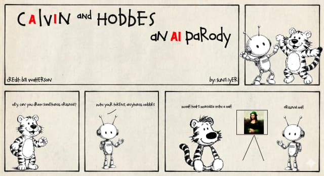cAlvIn and Hobbes - Monalisa