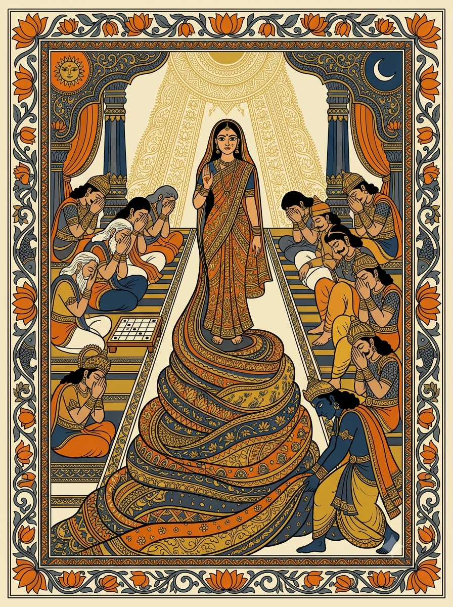 Draupadi in the Hall of Kings